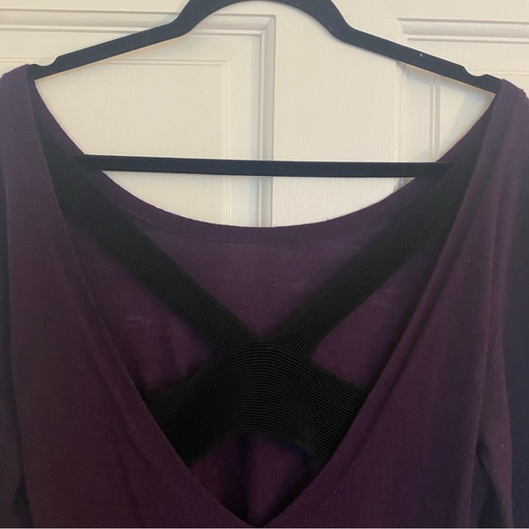 Sandro Cashmere Blend Sweater with Low-Cut Back - Picture 6 of 11